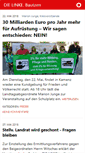 Mobile Screenshot of dielinke-bautzen.de